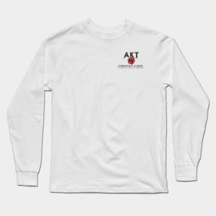 AKT Combatives 2 - Small logo Left Chest Long Sleeve T-Shirt